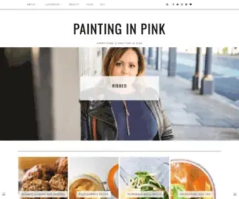 Paintinginpink.com(Painting In Pink) Screenshot