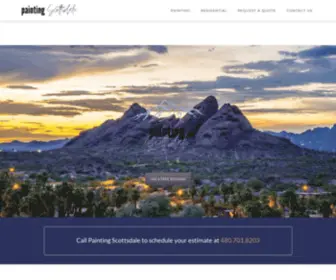 Paintingscottsdale.com(Painting Scottsdale) Screenshot