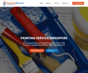 Paintingservicesingapore.com(Painting Services) Screenshot