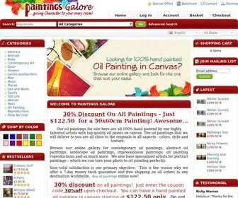 Paintingsgaloreonline.com(Paintingsgaloreonline) Screenshot