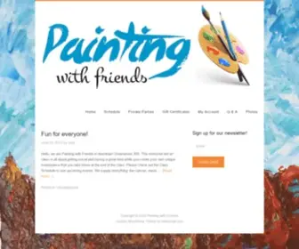 Paintingwithfriendsllc.com(It's fun for everyone) Screenshot