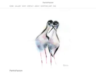 Paintispassion.com(This site) Screenshot