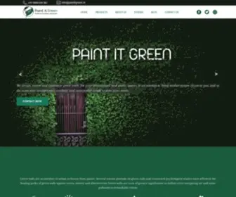 Paintitgreen.in(Vertical Gardens) Screenshot