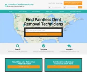 Paintlessdentremoval.com(Paintless Dent Removal) Screenshot