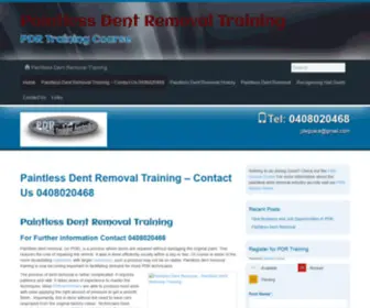 Paintlessdentremovaltraining.com.au(Paintless Dent Removal Training) Screenshot