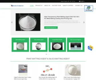 Paintmattingagent.com(Quality Paint Matting Agent & Silica Matting Agent factory from China) Screenshot