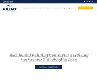 Paintphilly.com(Highly-Rated Painters in Newtown, PA) Screenshot