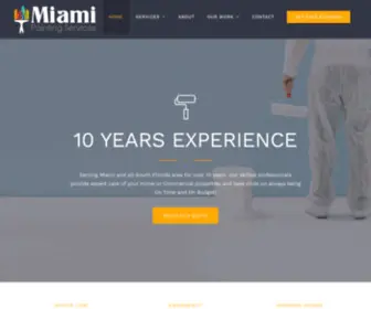 Paintprosmiami.com(Miami Painting Services) Screenshot