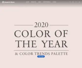 Paintwhatmatters.com(Benjamin Moore Paints & Exterior Stains) Screenshot