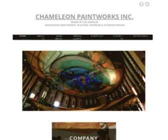 Paintworks.us(Chameleon Paintworks inc) Screenshot