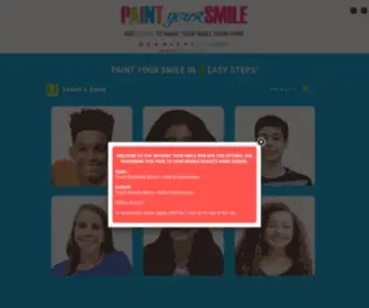 Paintyoursmile.com(Paint Your Smile) Screenshot