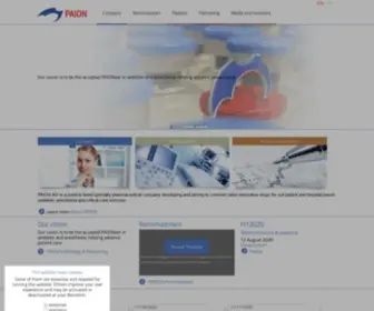Paion.com(Paion) Screenshot