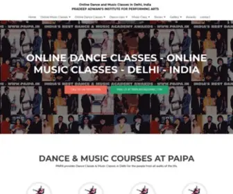 Paipa.in(DANCE CLASSES IN SOUTH DELHI) Screenshot