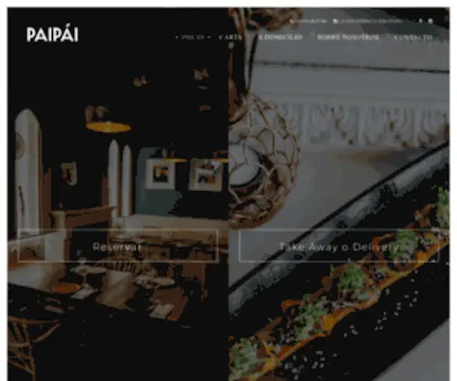 Paipairestaurante.com(Pai Pai) Screenshot