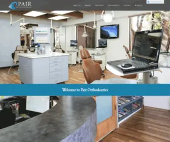 Pairorthodontics.com(Pair Orthodontics) Screenshot