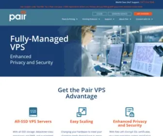 PairvPs.com(Our virtual private server (VPS)) Screenshot