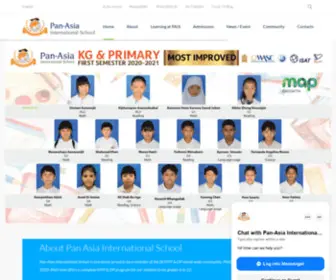 Pais.ac.th(Pan-Asia International School) Screenshot