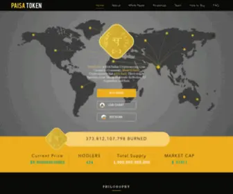 Paisatoken.net(Paisa Token) Screenshot