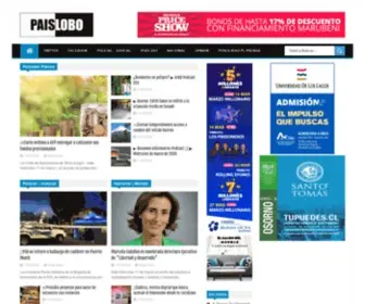 Paislobo.cl(Multimedio informativo del sur de Chile) Screenshot