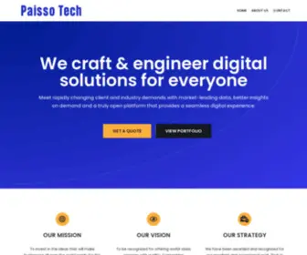 Paissotech.com(Drive Your Dream with Technology) Screenshot