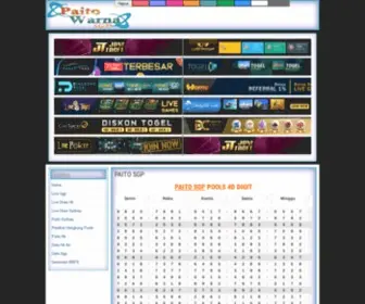 Paito-SGP.com(Paito SGP) Screenshot