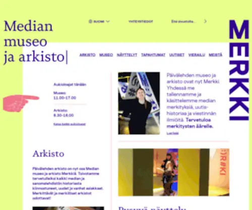 Paivalehdenarkisto.fi(Päivälehden) Screenshot