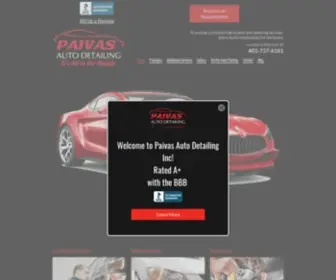 Paivasautodetailing.net(Paiva's Auto Detailing Inc) Screenshot