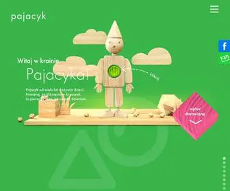 Pajacyk.pl(Pajacyk od wielu lat dożywia dzieci) Screenshot