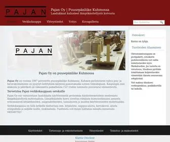 Pajan.com(Pajan Oy) Screenshot