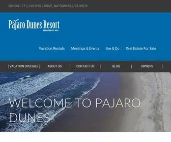 Pajarodunes.com(Pajaro Dunes) Screenshot