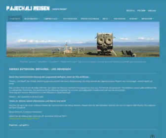 Pajechali-Reisen.ch(Sibirien Reisen) Screenshot