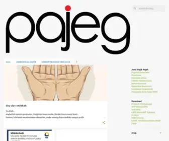 Pajeglempung.com(Pajeg Lempung pindah) Screenshot