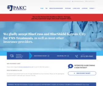 Pakconline.com(Psychiatry Associates of Kansas City) Screenshot