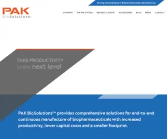 Pakbiosolutions.com(PAK BioSolutions) Screenshot