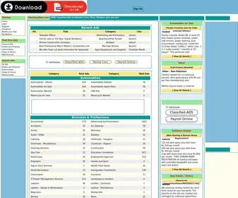 Pakclassified.com(Jobs and etc)) Screenshot