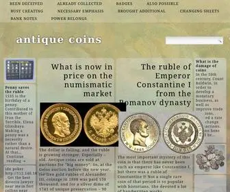 Pakcollectibles.com(Antique coins Easy Random Posts) Screenshot