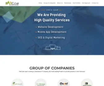 Pakcyber.com(Solution Providers) Screenshot