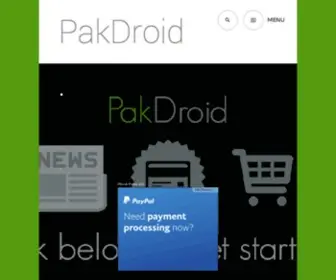 Pakdroid.com(Pakistan's #1 Android Source) Screenshot