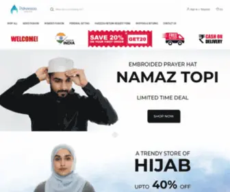 Pakeezaa.com(India's Own Modest Online Store) Screenshot