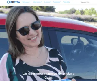 Paketea.com(Las diferentes maneras de enviar a Cuba) Screenshot