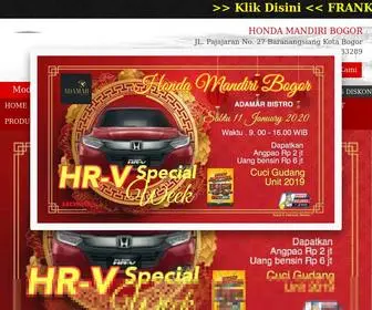 Paketkreditmobilhonda.com(Kredit Mobil Honda Bogor) Screenshot