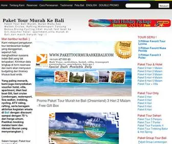 Pakettourmurahkebali.com(Paket Tour Murah Ke Bali) Screenshot