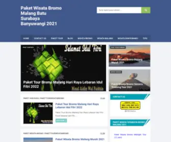 Pakettourwisatabromo.com(Paket Wisata Bromo Malang Batu Surabaya Banyuwangi 2020) Screenshot