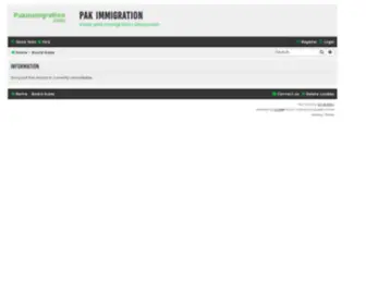 Pakimmigration.com(Pak Immigration) Screenshot