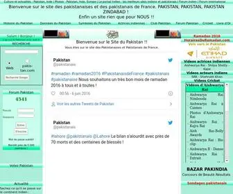 Pakis-Tan.com(Pakistan) Screenshot