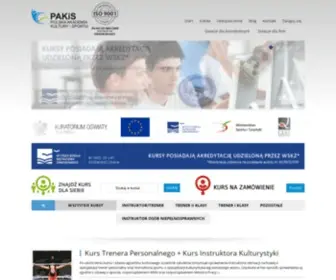 Pakis.pl(Polska Akademia Kultury i Sportu PAKiS) Screenshot