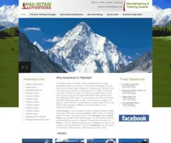 Pakistanadventure.com.pk(Pakistan Adventure) Screenshot