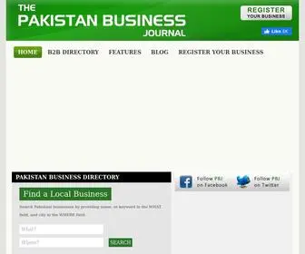 Pakistanbusinessjournal.com(Pakistan Business Journal) Screenshot