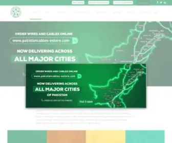Pakistancables.com(Pakistan Cables Limited) Screenshot