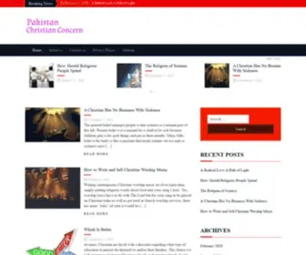 Pakistanchristianconcern.com(淮北豆挛影视文化发展公司) Screenshot